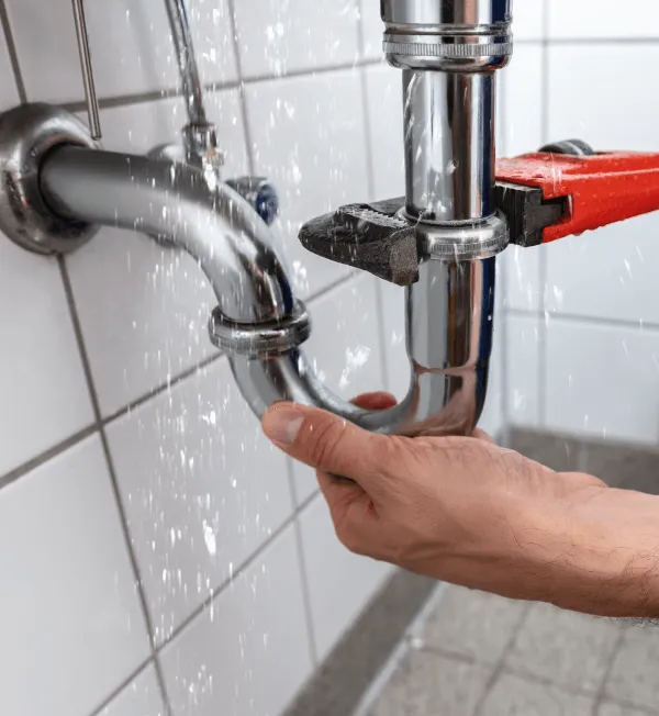 Plumbing services provided in the bathroom in NYC